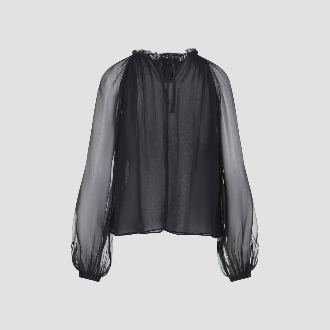 Alberta Ferretti Blouse - Nero | dc406342b0aad80ee44eacdab42f578f5923a056
