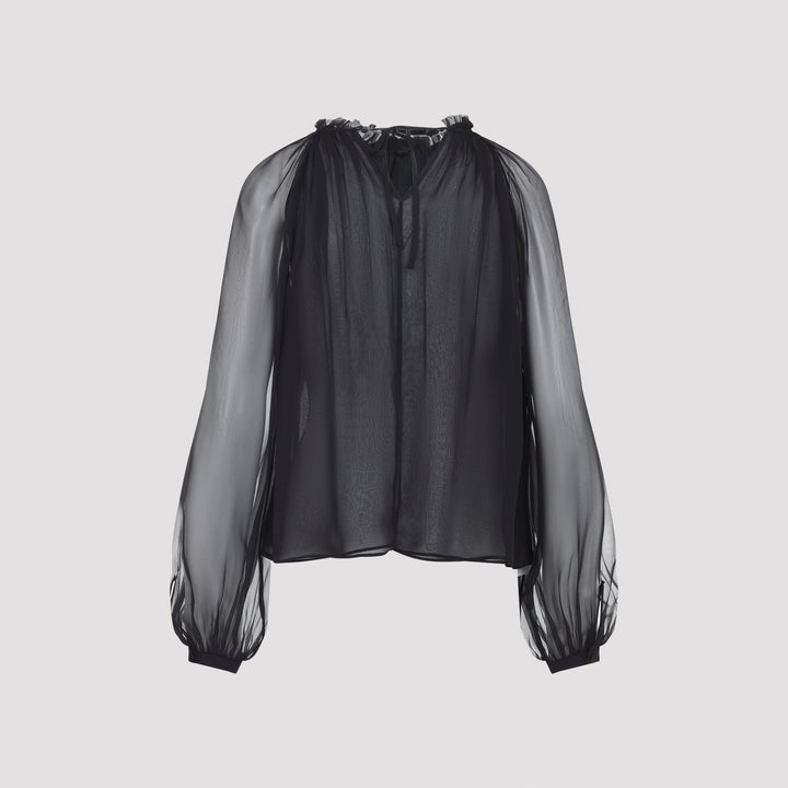 Alberta Ferretti Blouse - Nero | dc406342b0aad80ee44eacdab42f578f5923a056