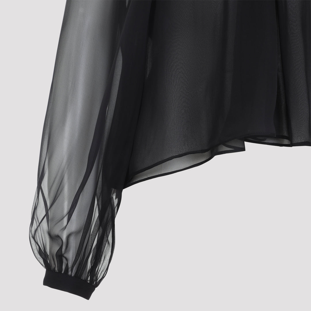 Alberta Ferretti Blouse - Nero | 0c08e755af9c6746af05f9c9a7201733dddcab9b