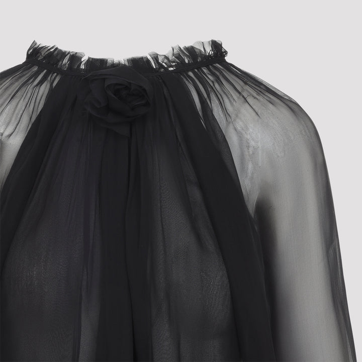 Alberta Ferretti Blouse - Nero | 21f25a27de1a4b088705466fb50be5979158fcb2