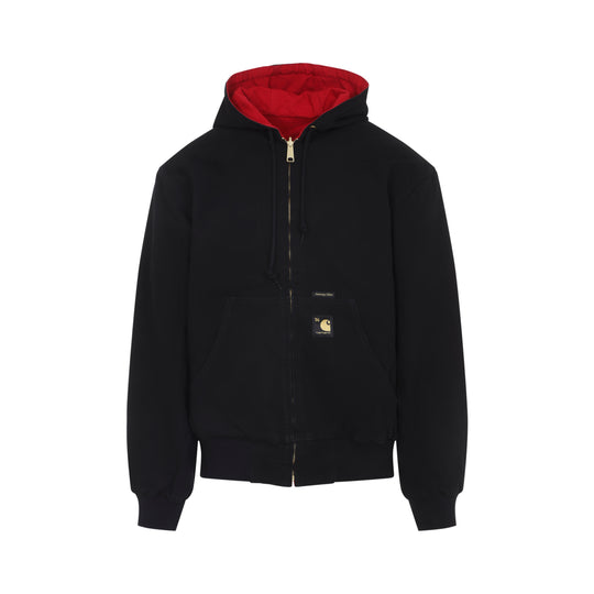 Black And Red Og Canvas Active Jacket