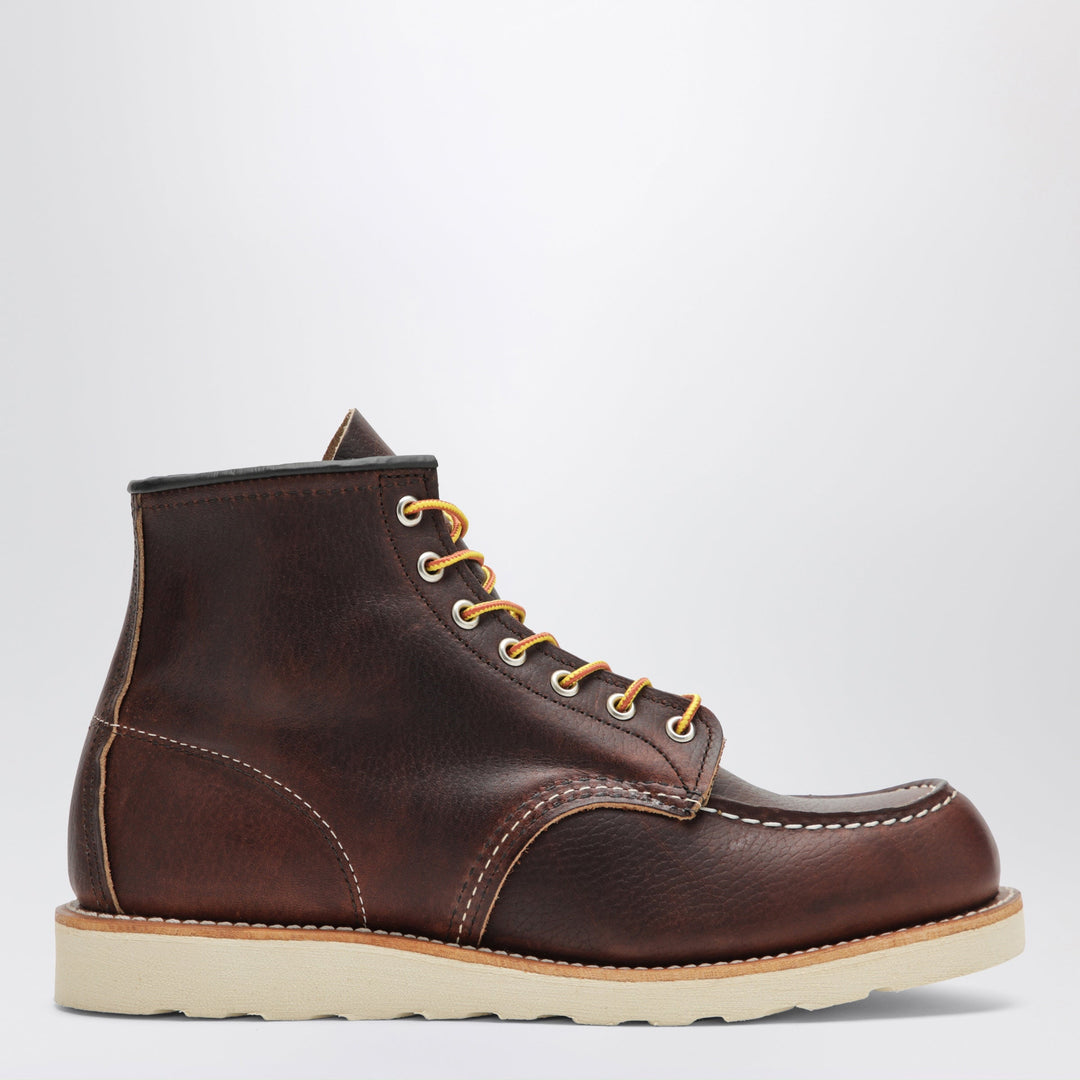 Red Wing Bottes Classic Moc 6 Pouces Marron En Cuir