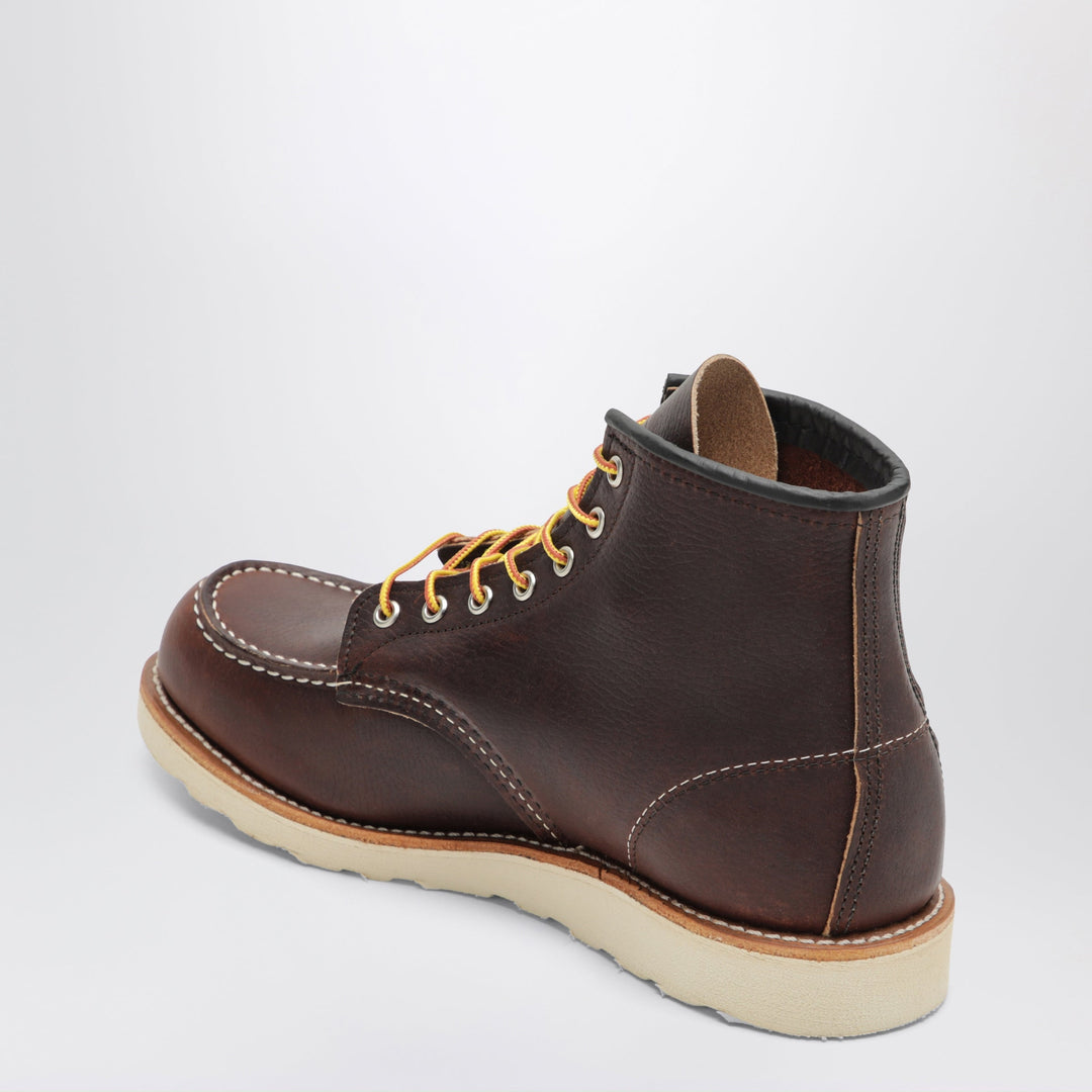 Red Wing Bottes Classic Moc 6 Pouces Marron En Cuir