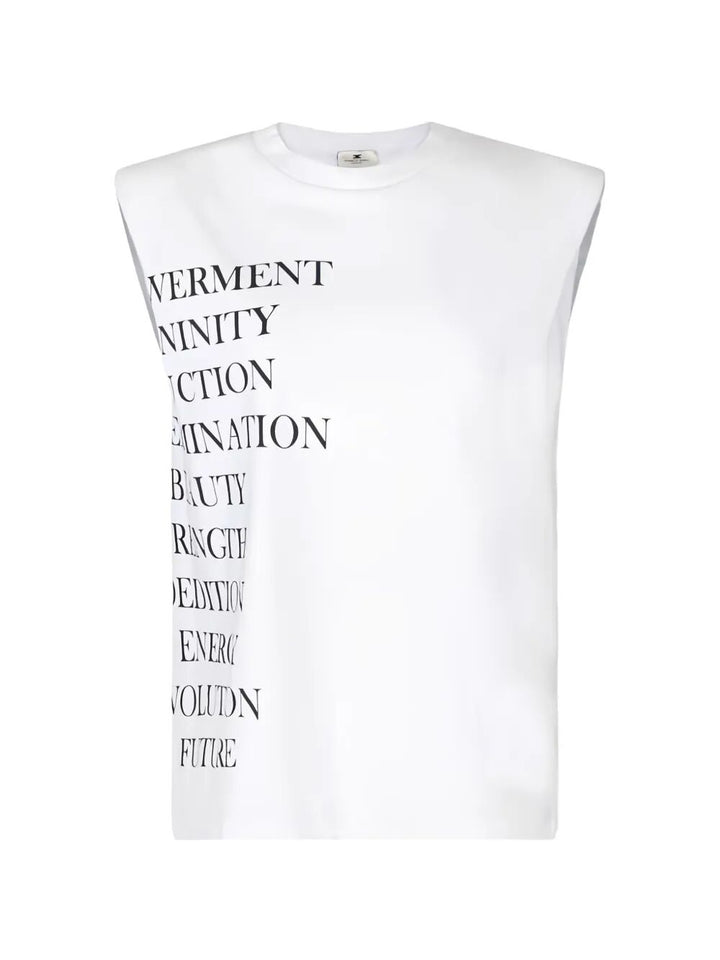 Elisabetta Franchi T-shirts - Bianco | 388f0ad0eacbefbc0f76b3a55fd3db9372d623c6