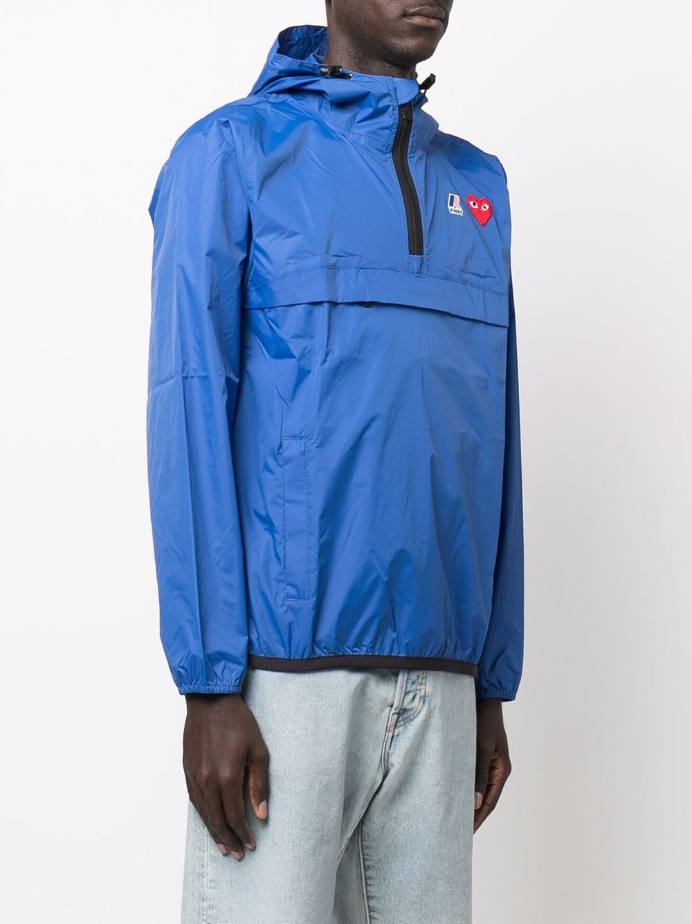 Comme Des GarÇOns Play Sport jackets & wind breakers - Blu | 94a8a80e80f73b8a866eba74210e3e6ac08a0448