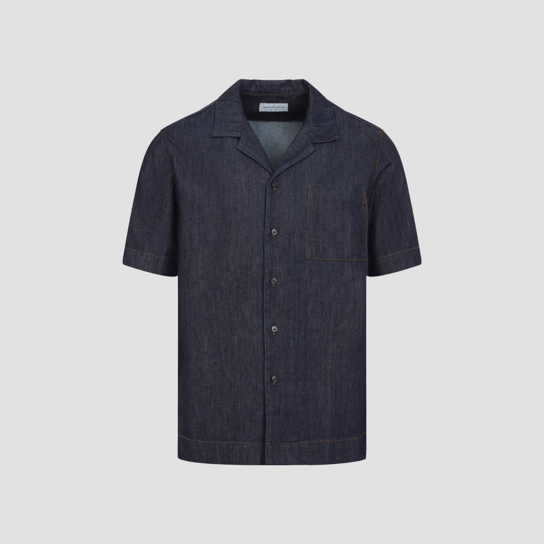 Dries Van Noten Shirts - Blu | 6ae148aacf93555eb1bd33c03820c2a690f34c8c