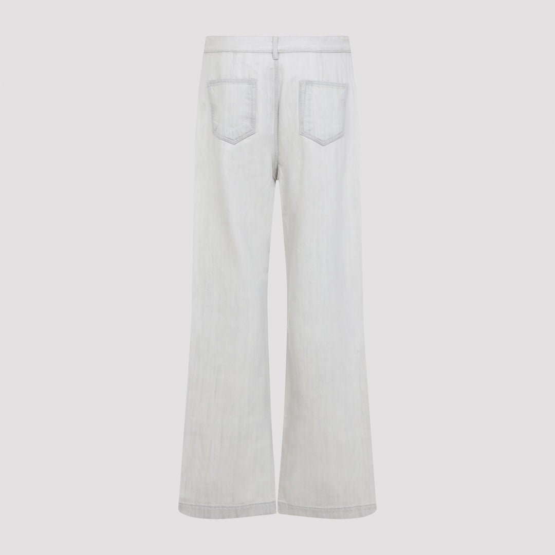 Rick Owens Drkshdw Jeans - Bianco | 324dfea1c280422dc0c23d2baf43b3c0f73548a8