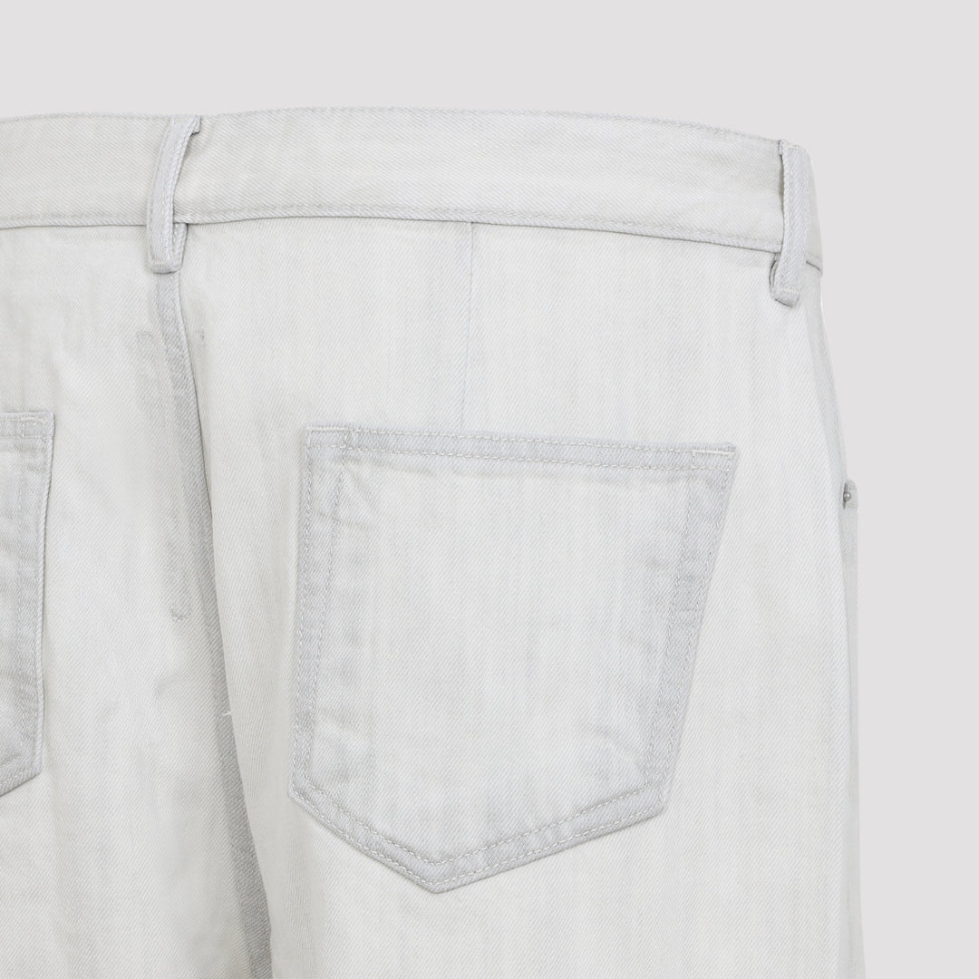 Rick Owens Drkshdw Jeans - Bianco | 8c919173857bbb3703df87a2072cec8812d7b34c