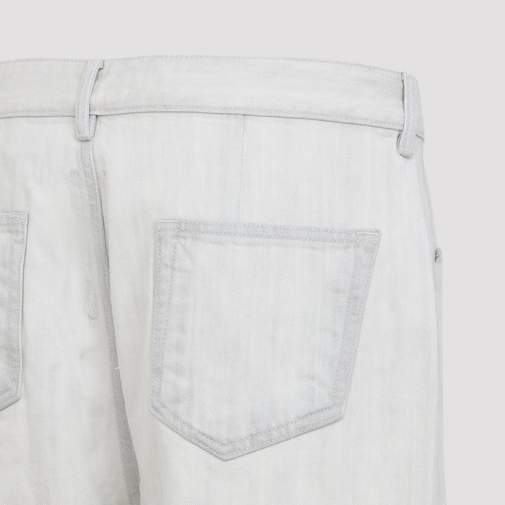 Rick Owens Drkshdw Jeans - Bianco | 8c919173857bbb3703df87a2072cec8812d7b34c