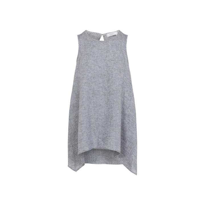 Peserico Top - Blu | a2db5e8c70cd229ee282d16403d1aa6ac6b345b2