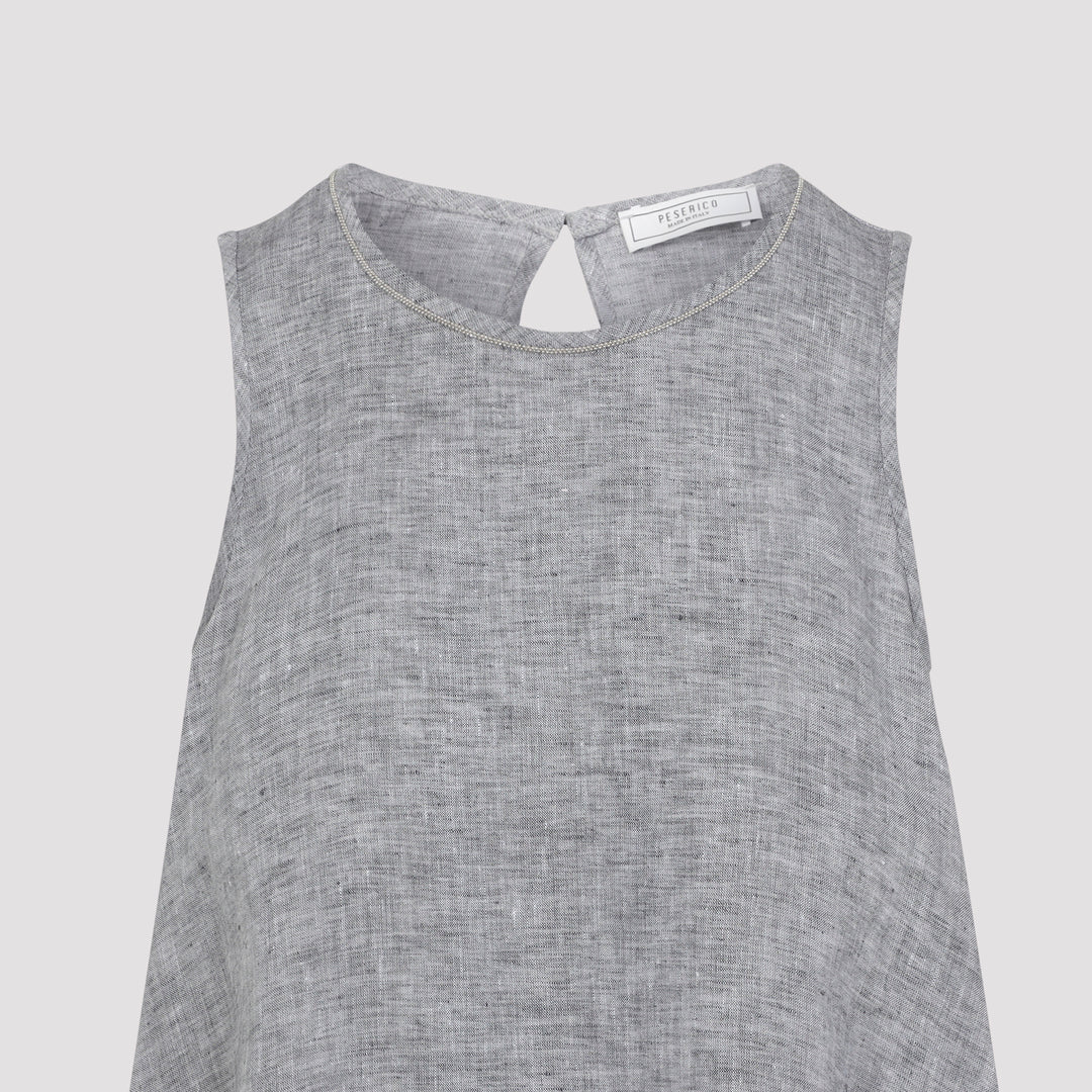 Peserico Top - Blu | ca58b5c8295a8a58684661265f168cead4fe9148