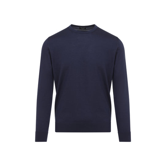 Medium Blue Cashmere Sweater