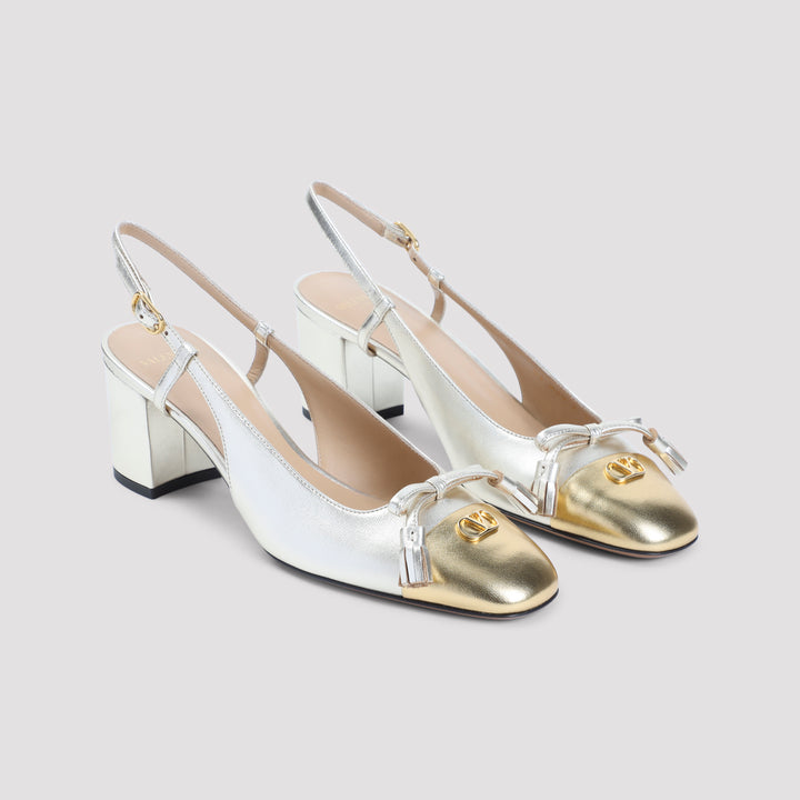 Valentino Garavani Decollete - Metallic | 9fd17a1ffbdc92323d01fd3df8b3eeb1b1af17b6
