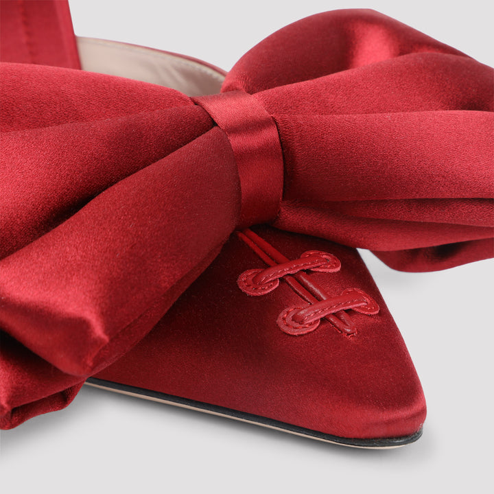 Valentino Garavani Mules - Rosso | 95355f46e20e008ea90c56d3f879ceded852f0ea