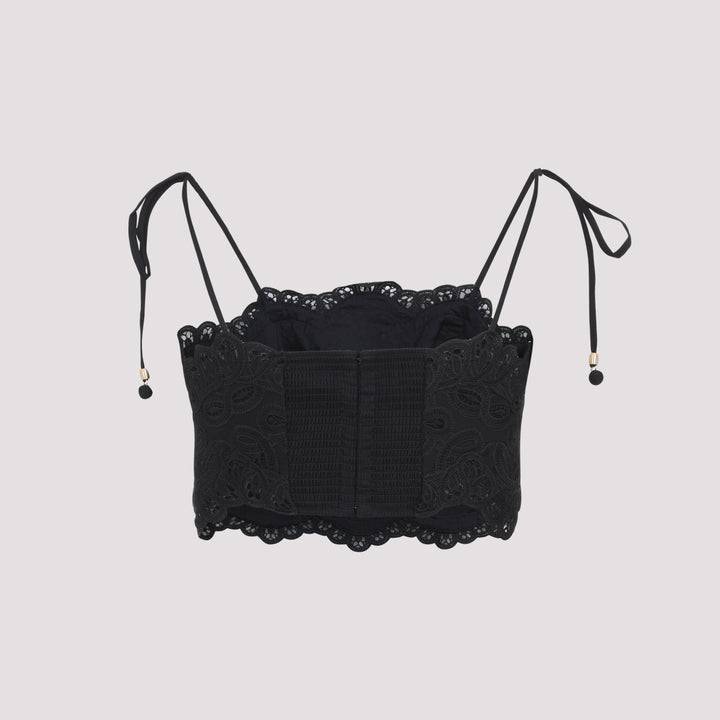 Zimmermann Top - Nero | 94fdbb51b29468fccfcee982e1d53eacf2c3051f