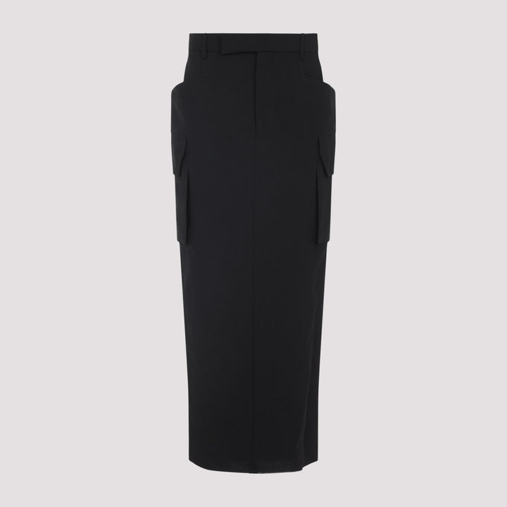 Rick Owens Midi skirts - Nero | 309842aaf91529626264cae936f2fc53b24bb09d