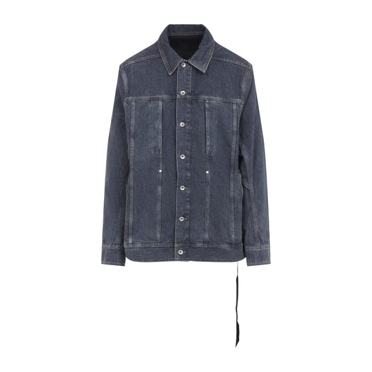 Grey Lido Worker Cotton Pants