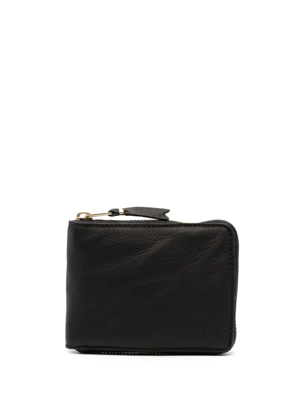 Portafoglio In Pelle Con Zip