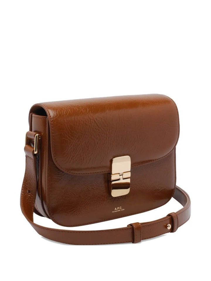 A.P.C. Satchel & cross body - Marrone | e2f1310a4d65e0e9dc6ec3c30ec04e62a8b75564