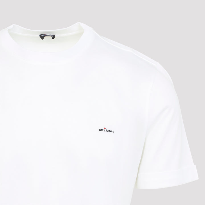 Kiton T-shirts - Bianco | ae538a5fbb6d5bf0d8b35678bbb3f8a6b6b16361