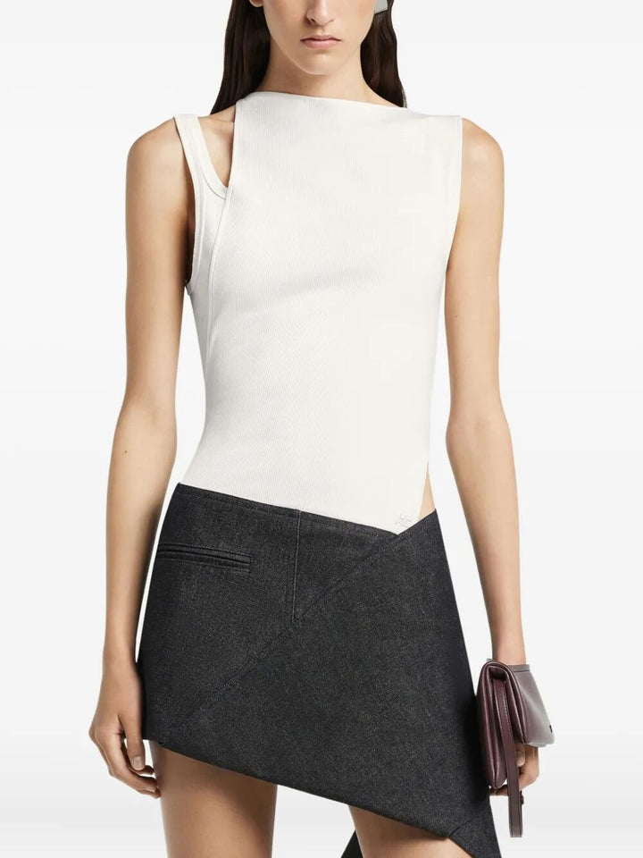 Courreges Top - Bianco | b82a1ab717c47e31c50f1f42553ed3c2507dbcbf