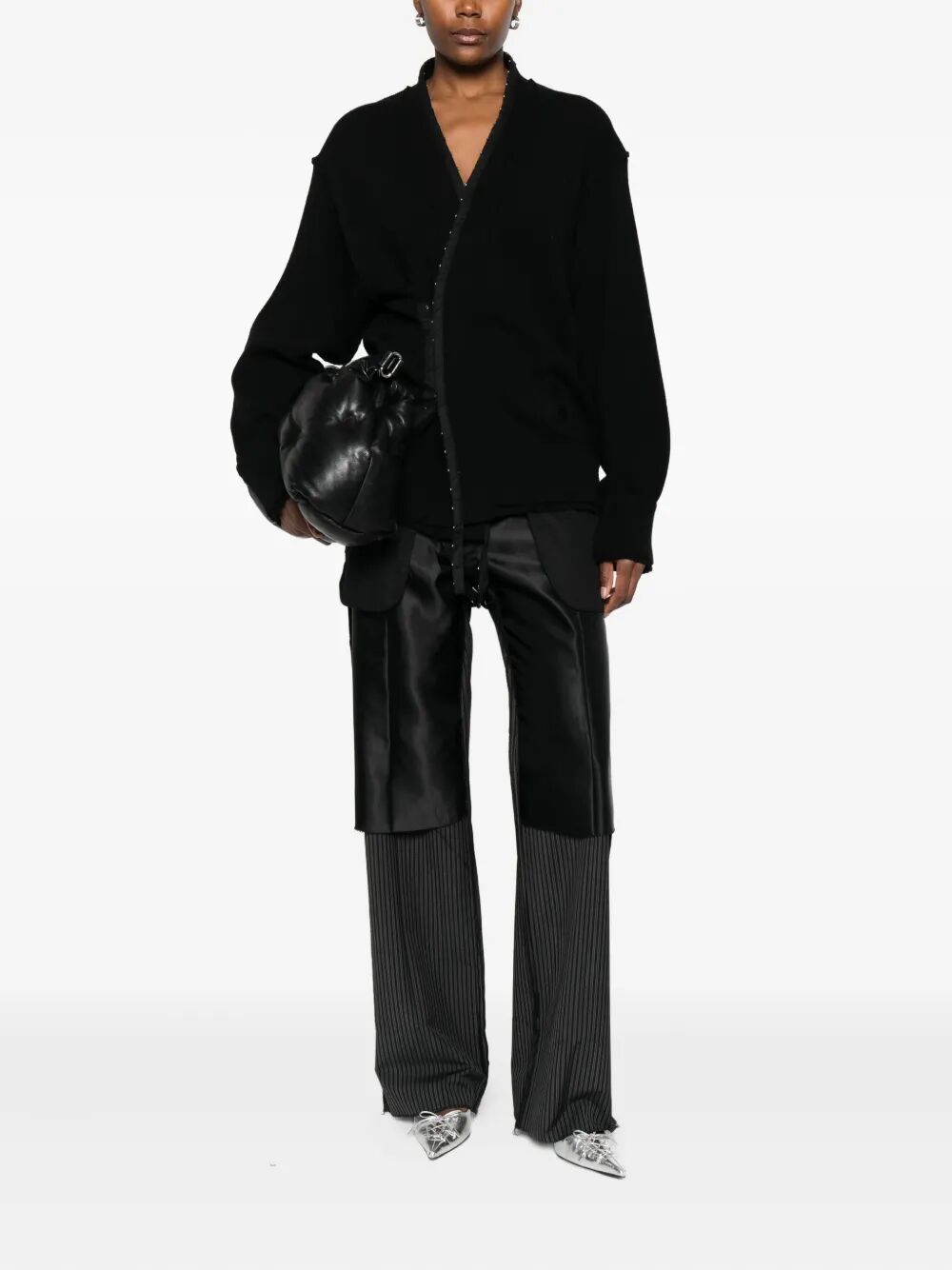 Federico Cina Cardigan - Nero | 800e0aa6e0b4b753fae87950d1b43bce8afdb6b9