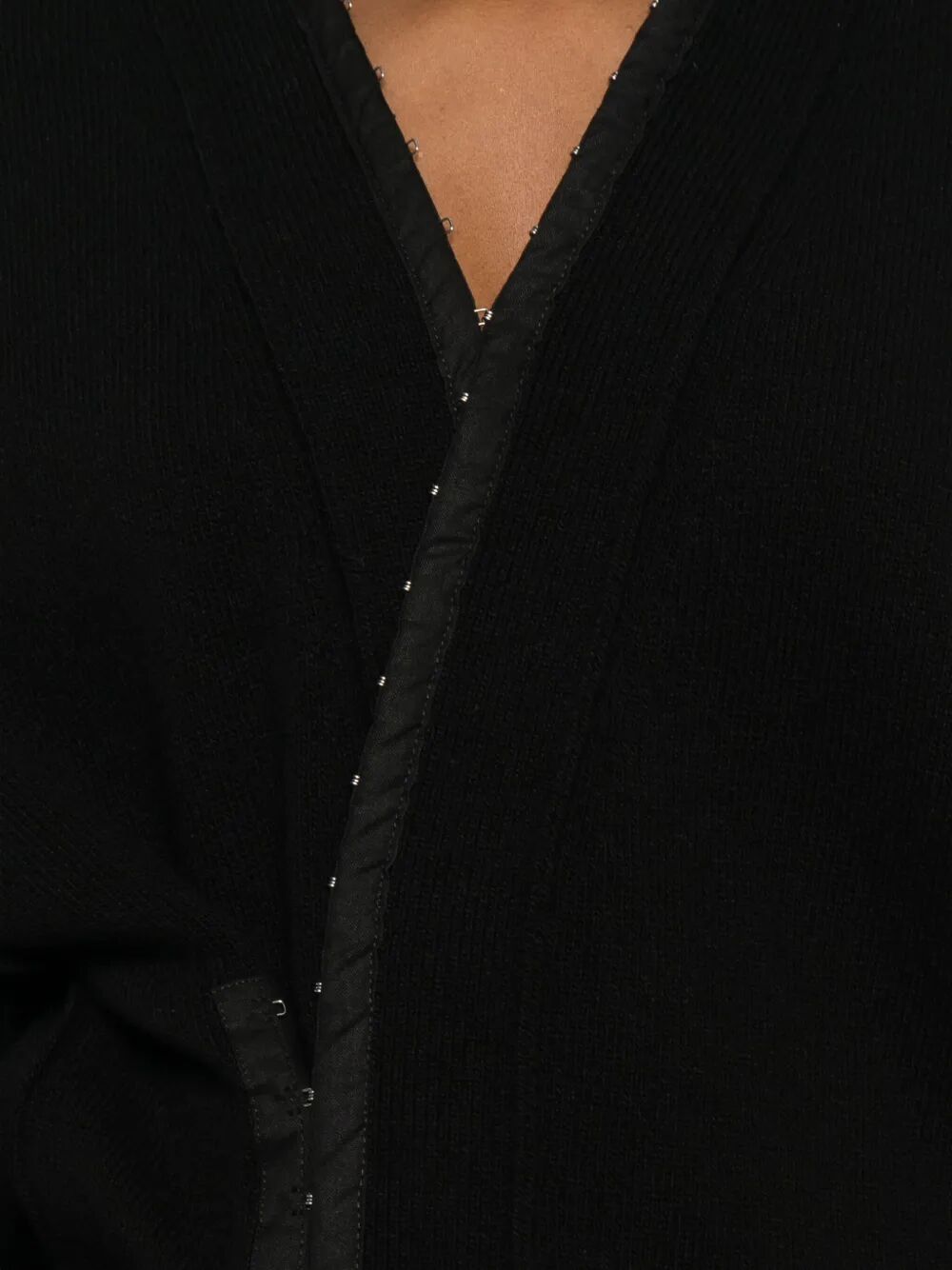 Federico Cina Cardigan - Nero | 731bb828238cc1e744ddc1cbf82ad373f713374f