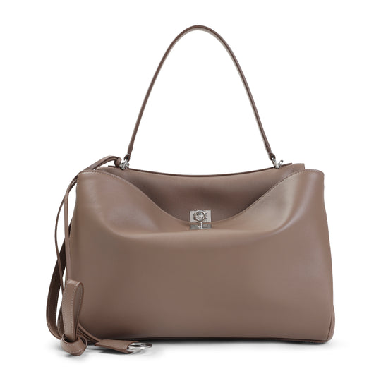 Brown Rodeo M Calf Leather Handbag