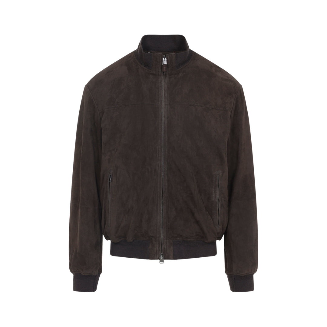 Canali Bomber jackets - Marrone | 537b38ef763eae6df867c6c22eeae8d9442db70b