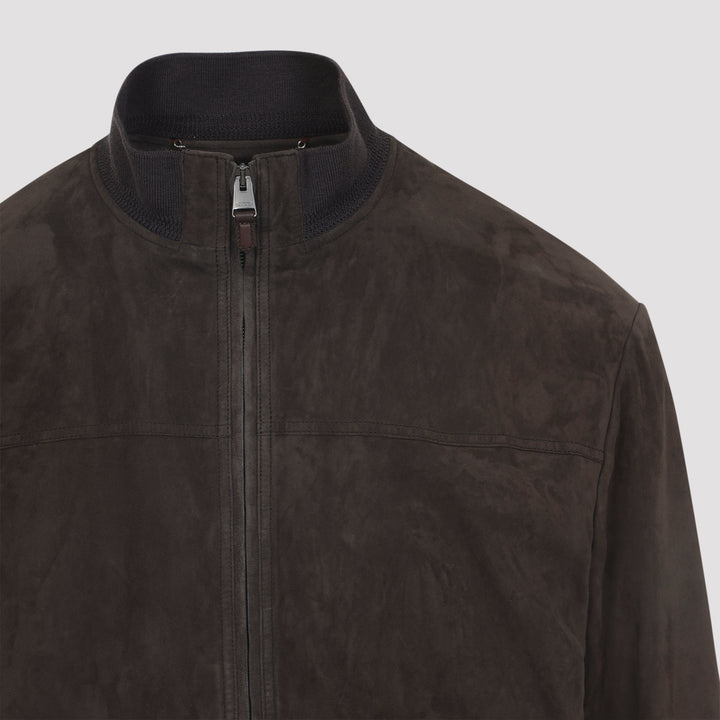Canali Bomber jackets - Marrone | d92b1d24edeefe074194adddc4c9b229e5f4c286