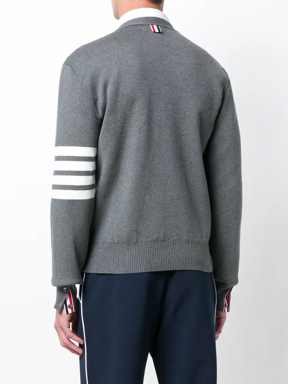Thom Browne Cardigan - Grey | 4e641384d1ea6e336009b46e841d5fe219eac54f