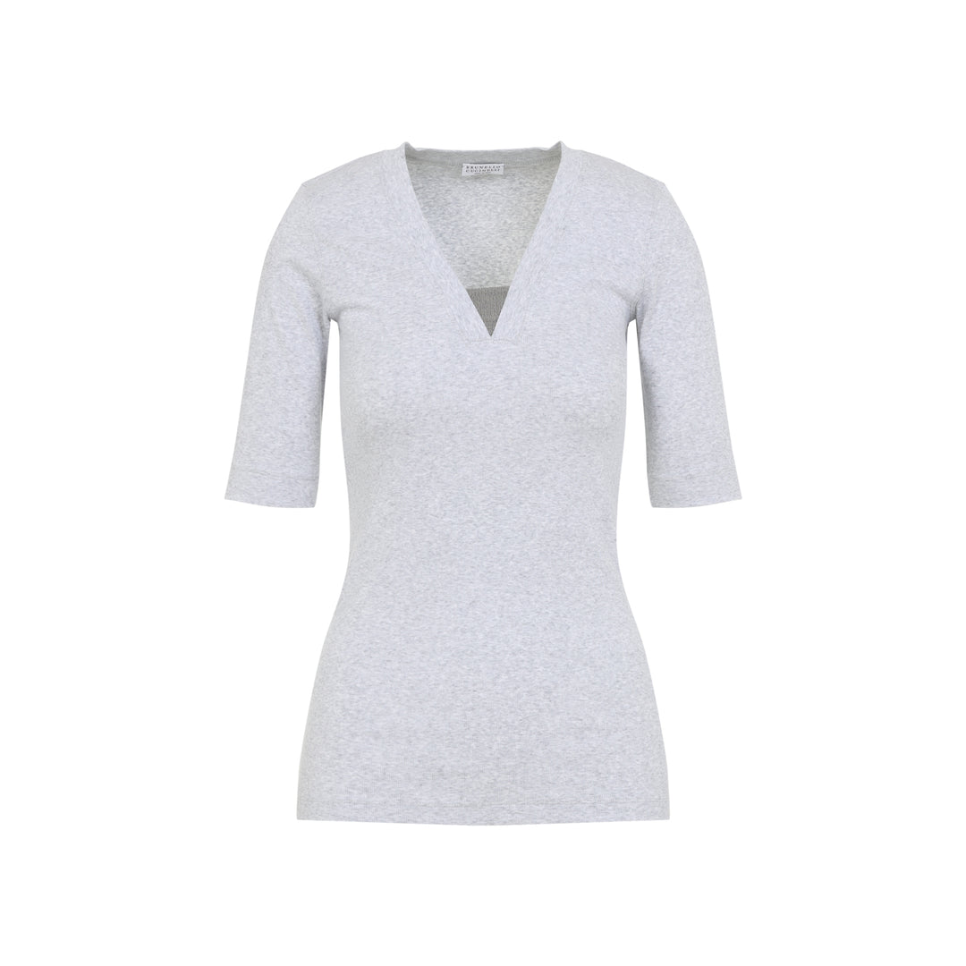 Brunello Cucinelli T-shirts - Grey | 18c7af43c8a003e99ed2262b67aeaf487b35b603
