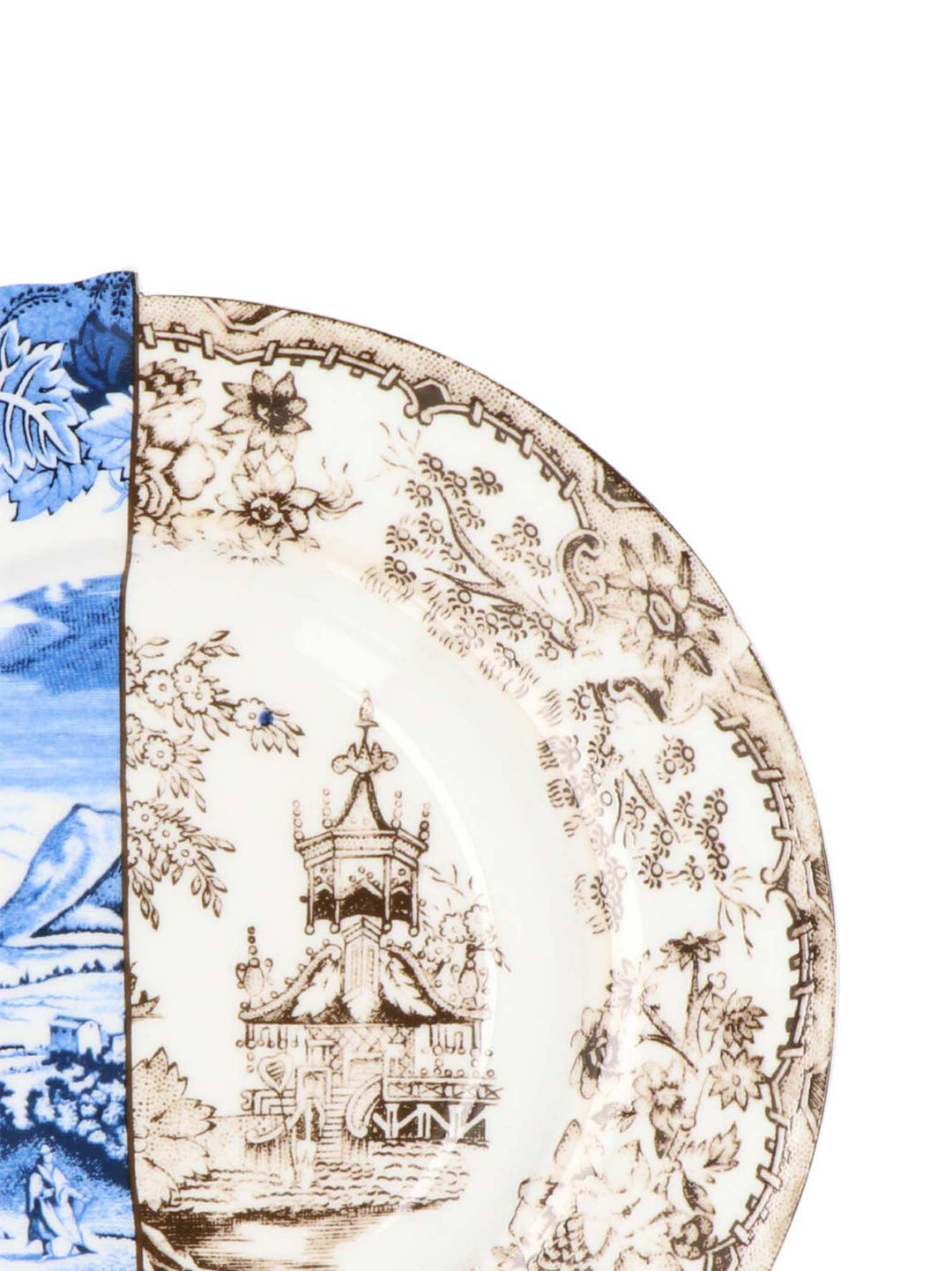 Seletti Hybrid Sofronia Plates - Multicolor | 59977bdf19663ff862c110b08e002eea2afc3426