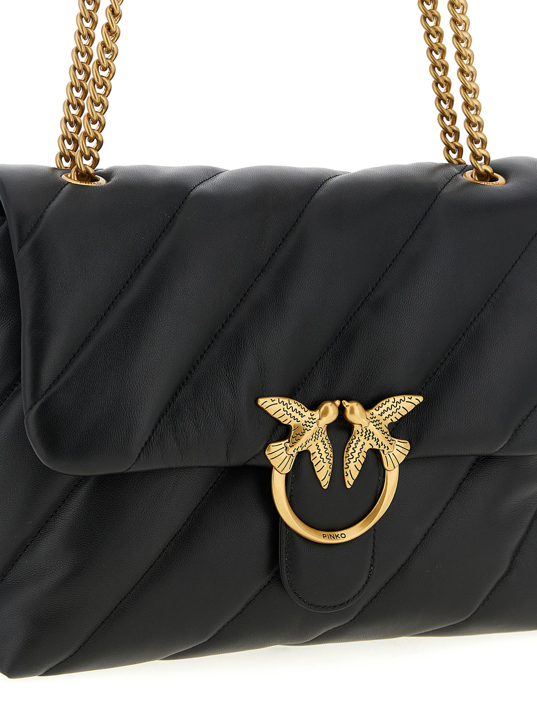 Pinko Love Big Puff Borse a Tracolla - Nero | 91918034ca3330ebe3085185aab0d2e2ecc9a6f9