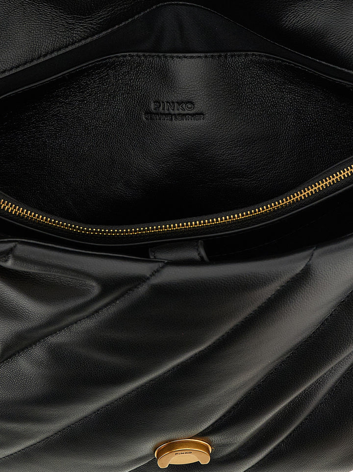 Pinko Love Big Puff Borse a Tracolla - Nero | 5d7906afcc6c2511af7366ab9dca6b2990a0884b
