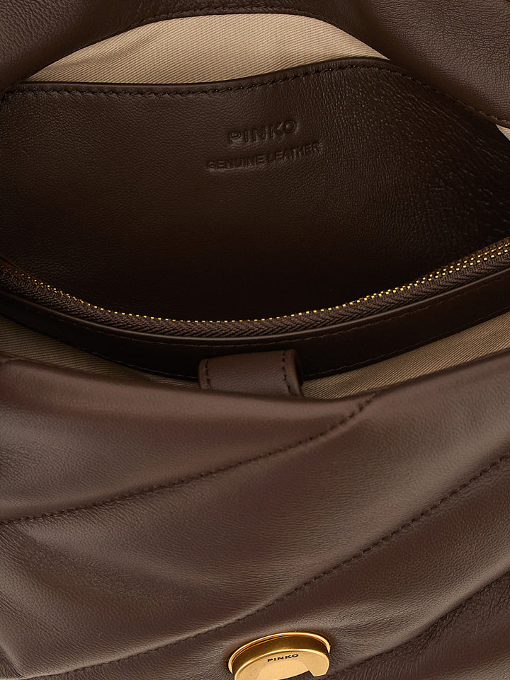Pinko Classic Love Bag Puff Borse a Tracolla - Marrone | 93877b0fd2db7f15d0f0ef9223de6ab463bce7cf