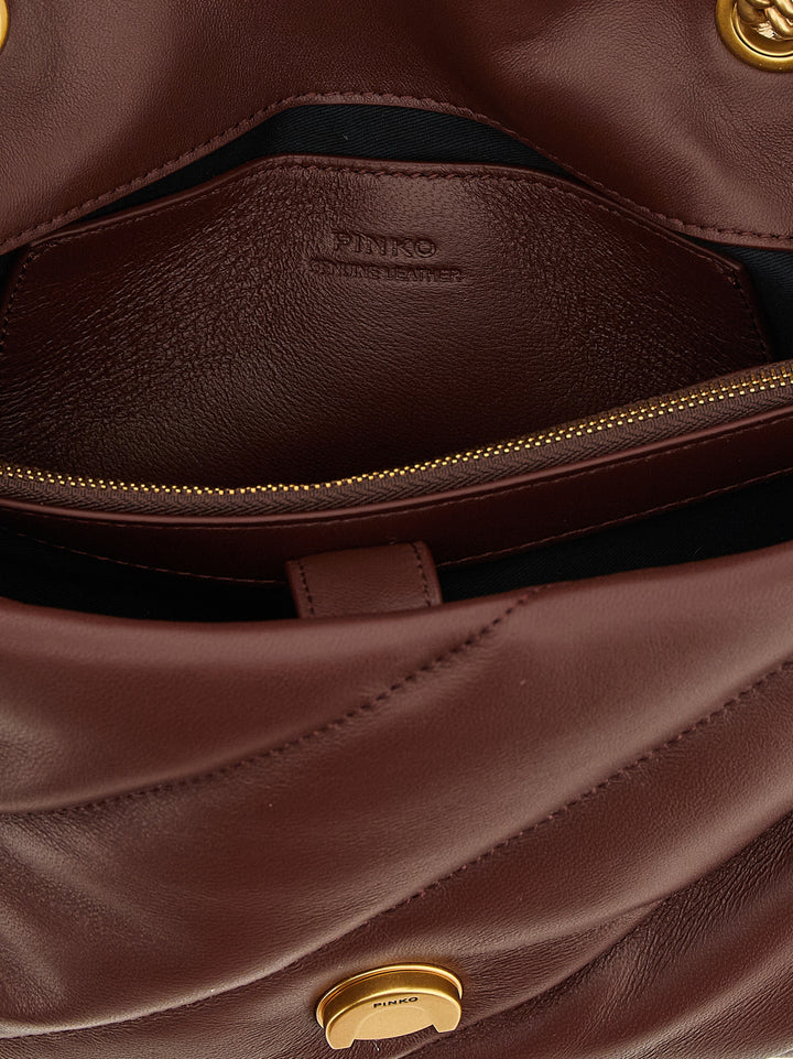 Pinko Classic Love Puff Borse a Tracolla - Bordeaux | c0da7c818dacb1a53eb29f2fd3b5f9e95ee2bb50