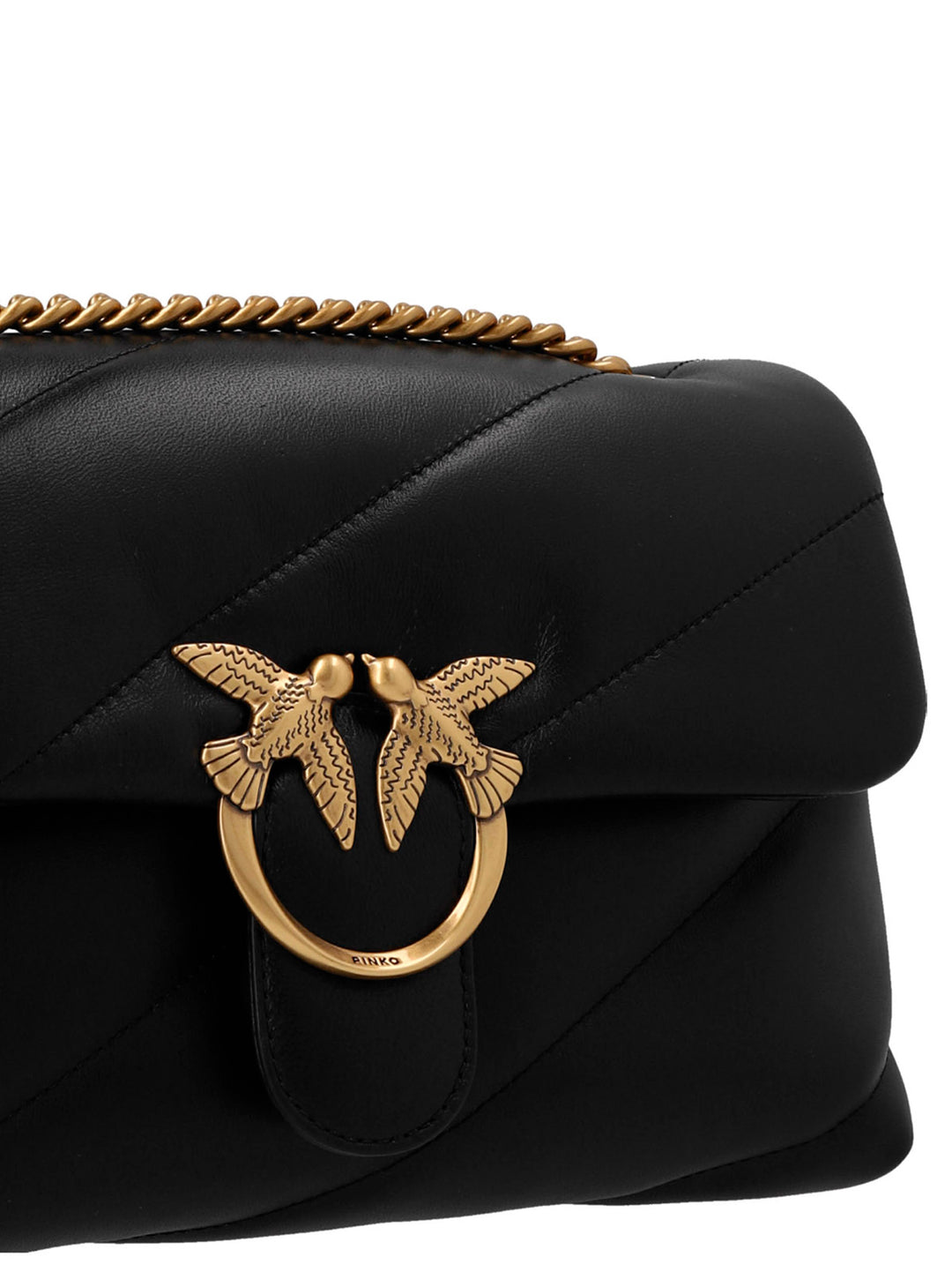 Pinko Classic Love Puff Borse a Tracolla - Nero | 0b893cf8ef5257abaed488b27988f7a22f3447ef