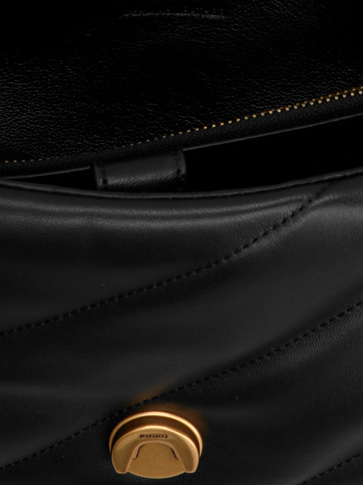 Pinko Classic Love Puff Borse a Tracolla - Nero | c95bc34b4c97a8b9a5544a333e244260817783ae