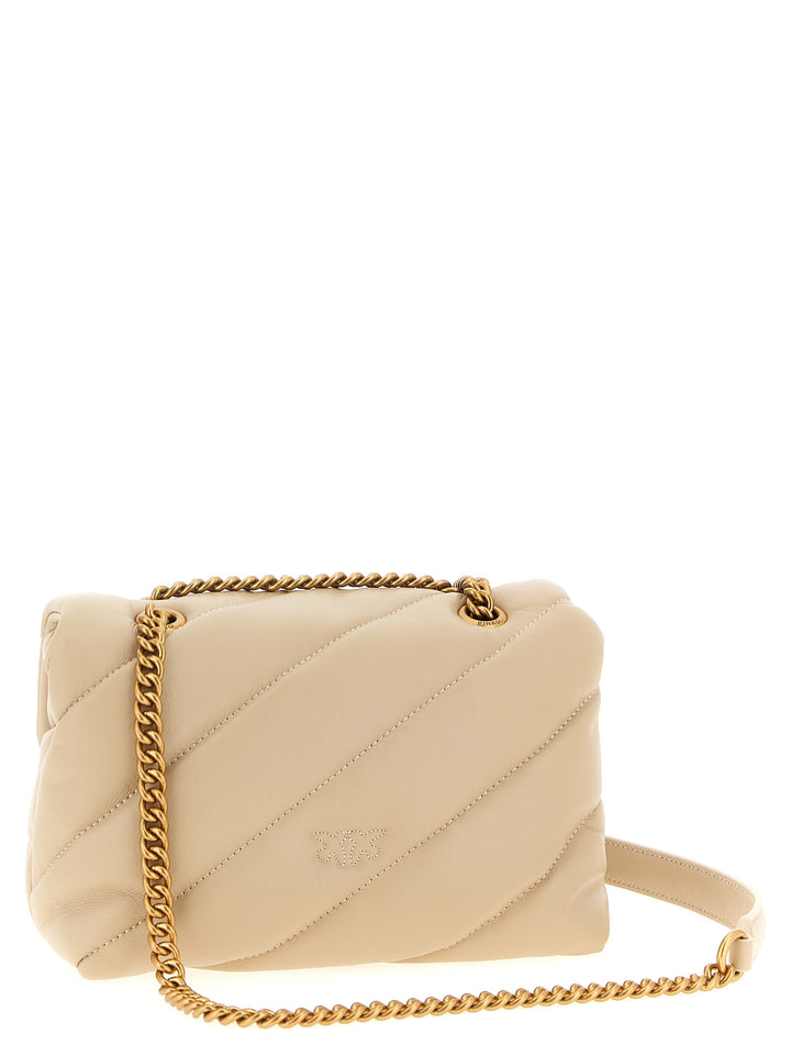 Pinko Mini Love Puff Borse a Tracolla - Beige | f11c1cf4c8de71843b7106f835ee2b2162b445c4