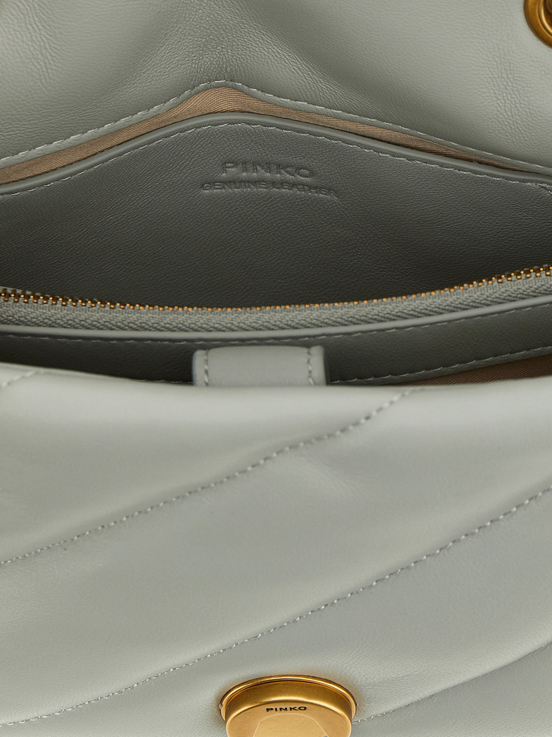 Pinko Mini Love Puff Borse a Tracolla - Grigio | 68c70ae9a534420bed668a2d4e9e1dff2ac1dfbe