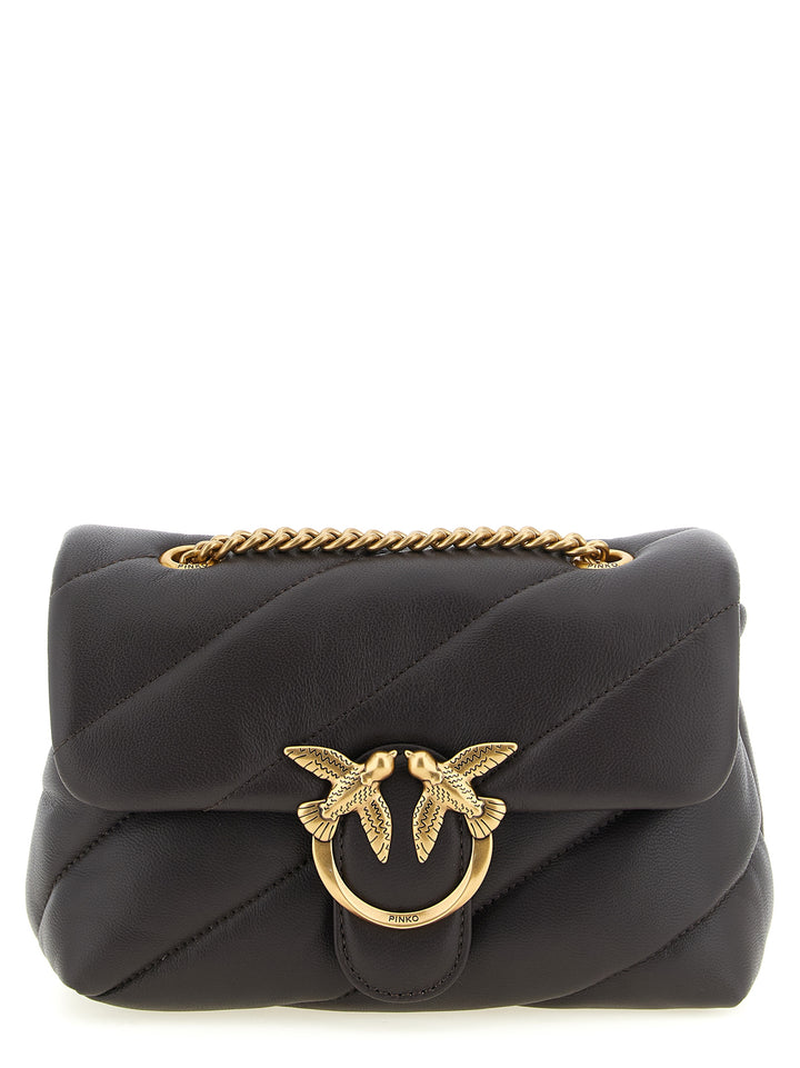 Pinko Love Bag Puff Piccola Borse a Tracolla - Marrone | be53be8cda7ab60757db9fae39b75344244848b5
