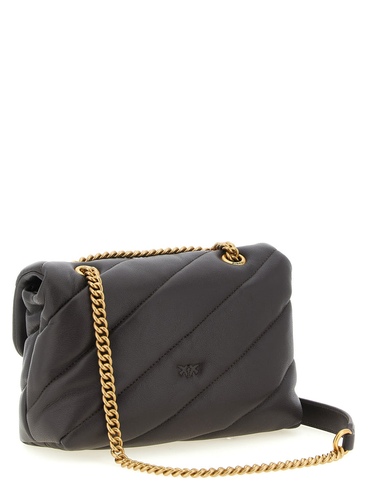 Pinko Love Bag Puff Piccola Borse a Tracolla - Marrone | 5d923705e4c26bbdba6edbb623b7d8cccc5a4fd1