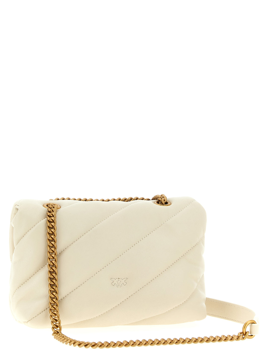 Pinko Mini Love Puff Borse a Tracolla - Bianco | 169bd2c73df47a6d2ba9f1aa51ce1ebce169db57