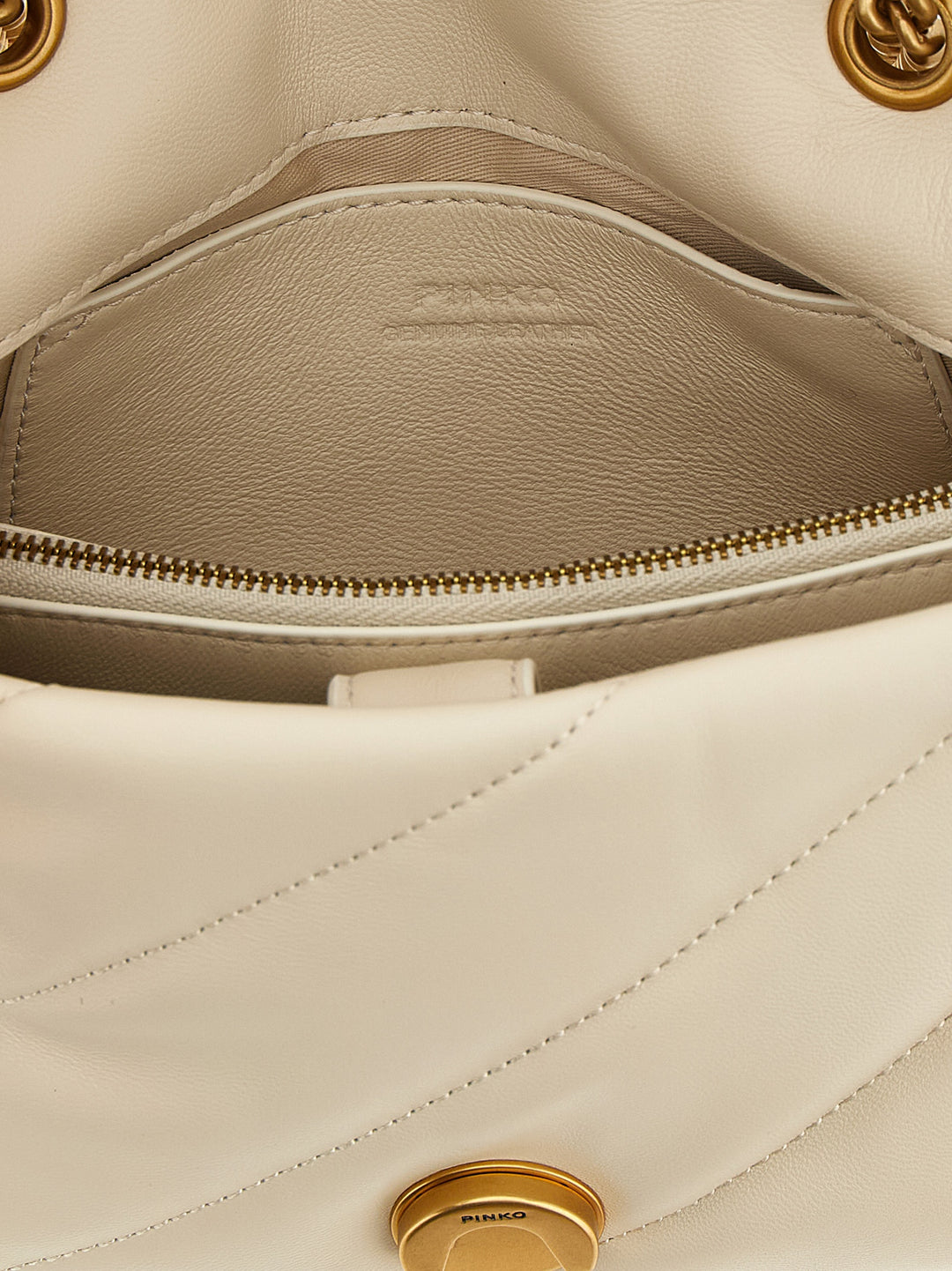 Pinko Mini Love Puff Borse a Tracolla - Bianco | 1539d582a5a2670d509993efba7747086d54bec9