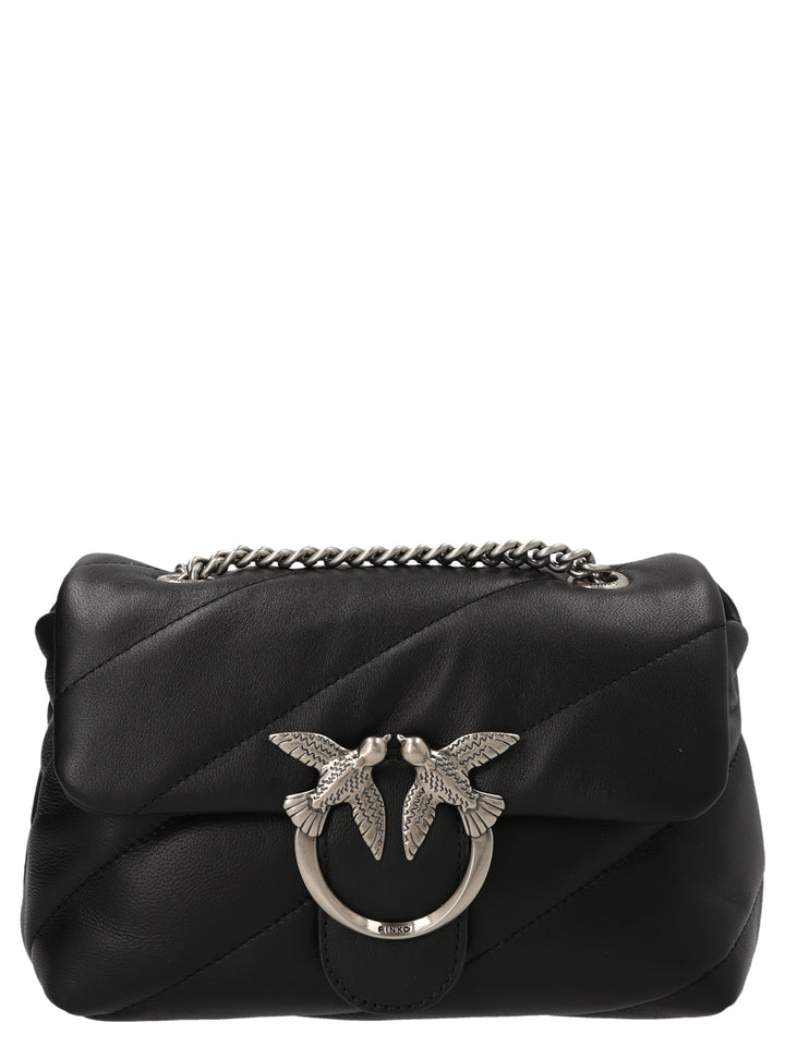 Pinko Mini Love Puff Borse a Tracolla - Nero | df7819c4e69effbfd8b63783e3f453c060d16f19