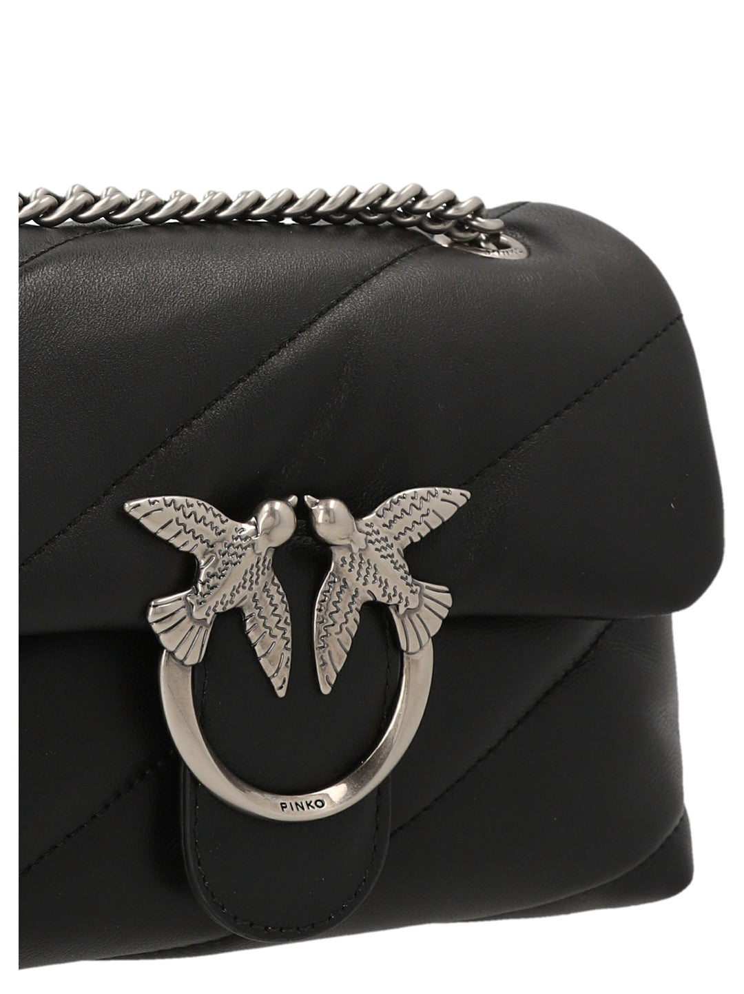 Pinko Mini Love Puff Borse a Tracolla - Nero | a432d0c7e8750e18454cced0a8c43c1edc8bc44b