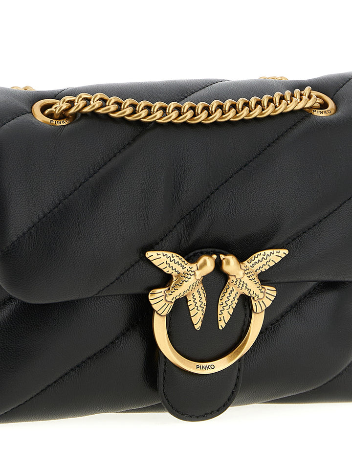 Pinko Mini Love Puff Borse a Tracolla - Nero | 158cca4d6883a59ec4984fb02186a4dfec04cf21