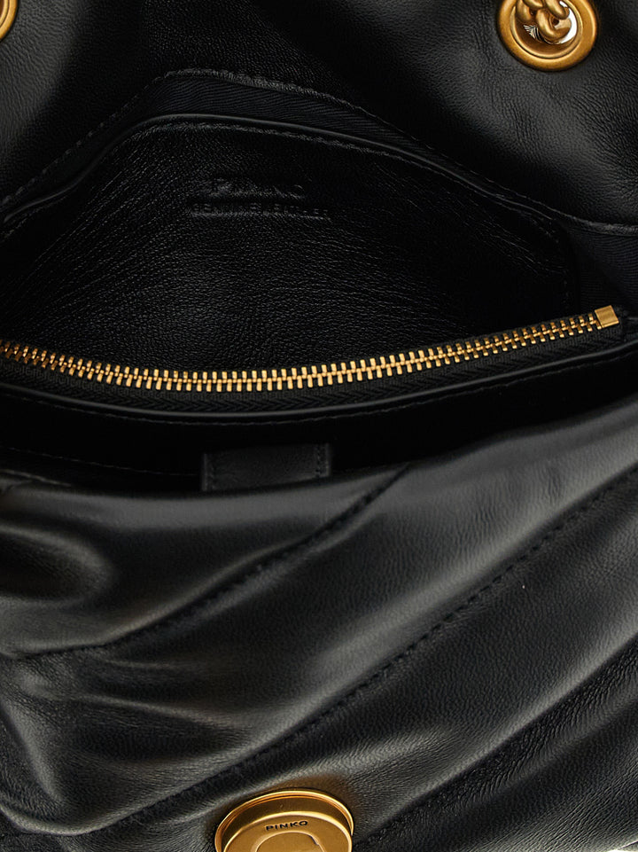 Pinko Mini Love Puff Borse a Tracolla - Nero | b8d9da71eb6616568cfd4fc3e07bbc88c05925fe