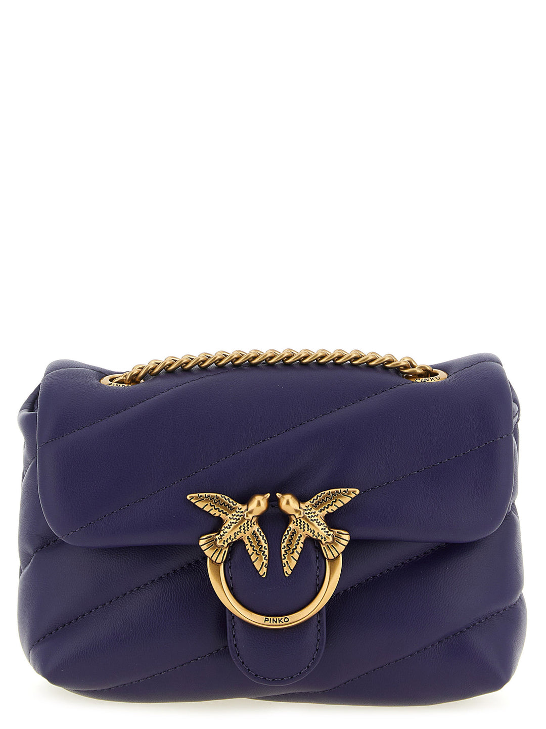Pinko Baby Love Puff Borse a Tracolla - Viola | 2c7cecc63f5547feac2cab99d6d23143626c37b2